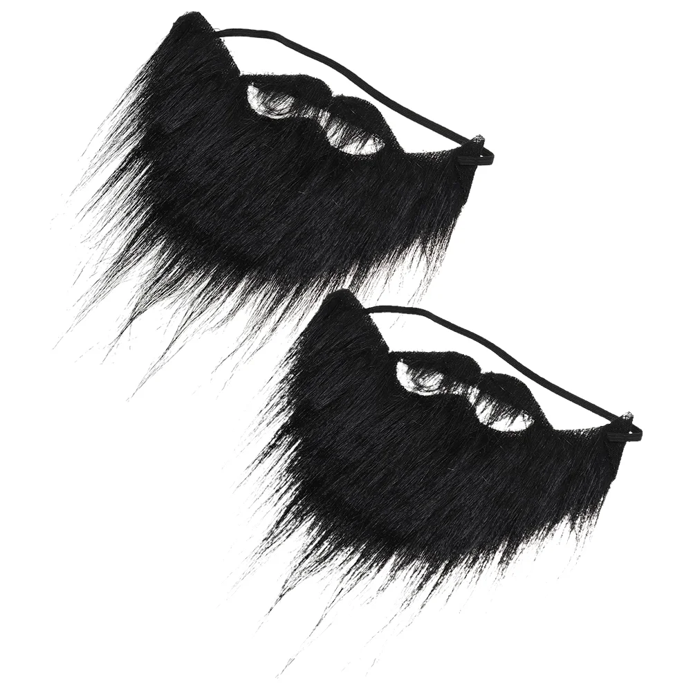 2 PCS A Funny Fake Beard Facial Hair for Dressing up Costume Beards Adults Plush Cloth and Mustache Halloween
2 PCS A Funny Fake Beard Facial Hair for Dressing up Costume Beards Adults Plush Cloth and Mustache Halloween