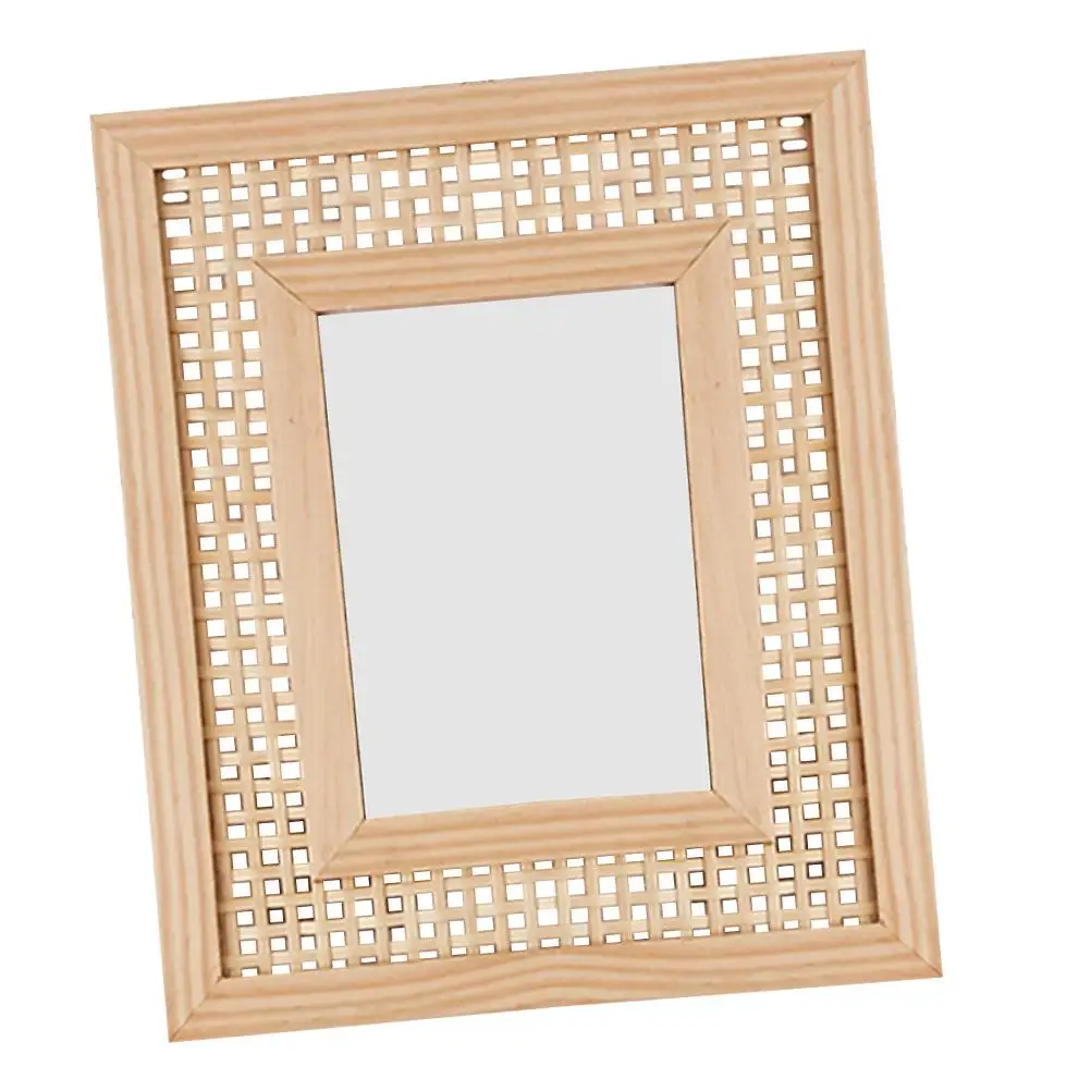 Mirror Woven Picture Frame Holder for Wall Desk Craft Grandad Photo Ornament Memorial
Mirror Woven Picture Frame Holder for Wall Desk Craft Grandad Photo Ornament Memorial