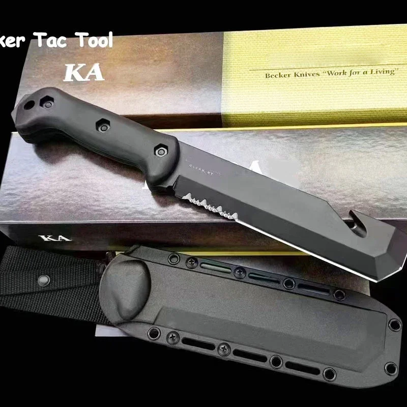Us (BK-3) 1095 Тактический нож из высокоуглеродистой стали + оболочка Kydex, охотничий нож для джунглей высокой твердости, нож для выживания
Us (BK-3) 1095 Тактический нож из высокоуглеродистой стали + оболочка Kydex, охотничий нож для джунглей высокой твердости, нож для выживания