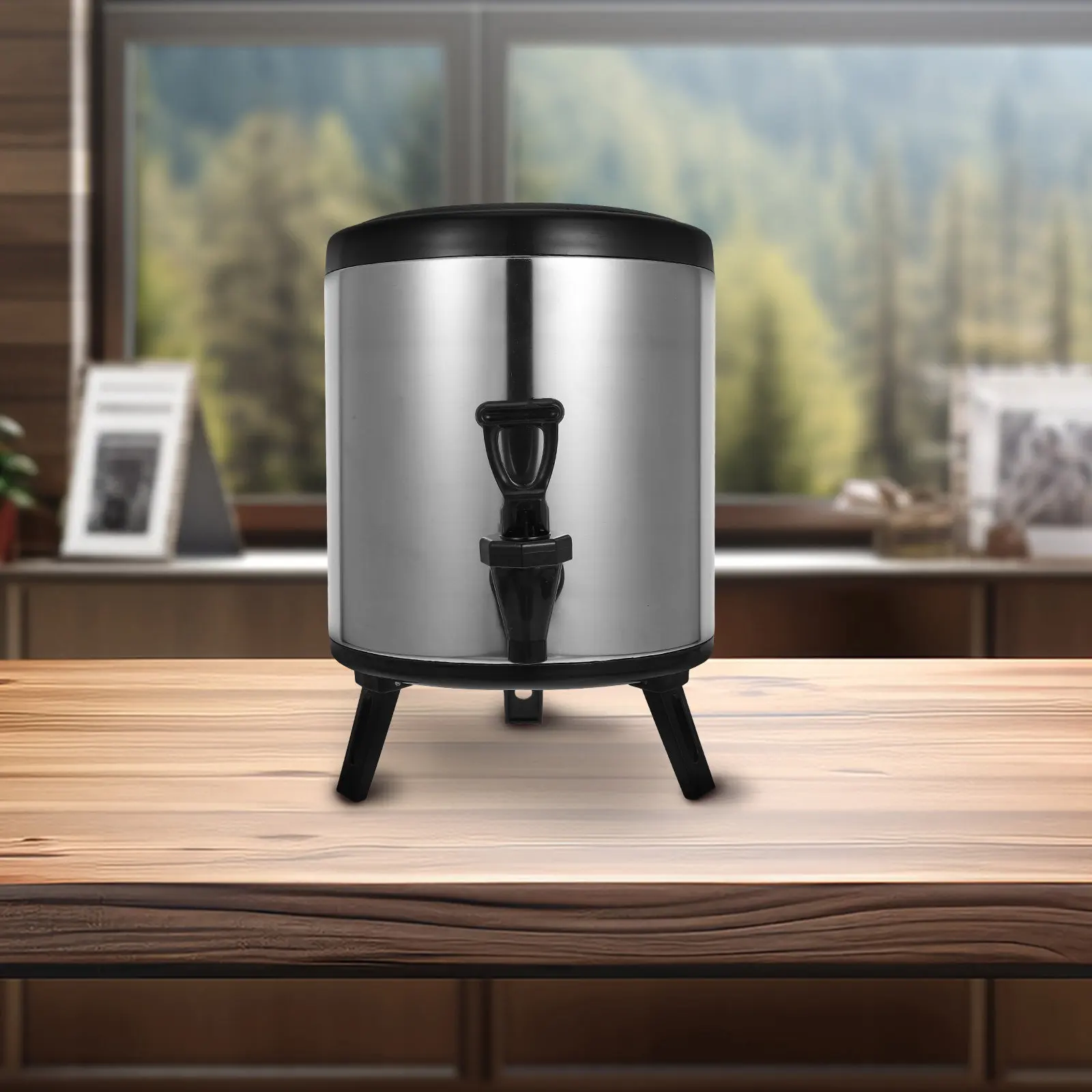 6L Insulated Drink Dispenser 304 Stainless Steel Dual Temperature Beverage Dispenser Double Layer Carafe for Events Cafes
6L Insulated Drink Dispenser 304 Stainless Steel Dual Temperature Beverage Dispenser Double Layer Carafe for Events Cafes