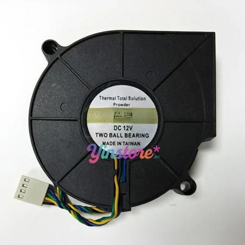 Y+for New BB7515BU Double Ball Turbo Cooling Fan 7515 DC12V 0.80A 7.5CM 4Pin
Y+for New BB7515BU Double Ball Turbo Cooling Fan 7515 DC12V 0.80A 7.5CM 4Pin