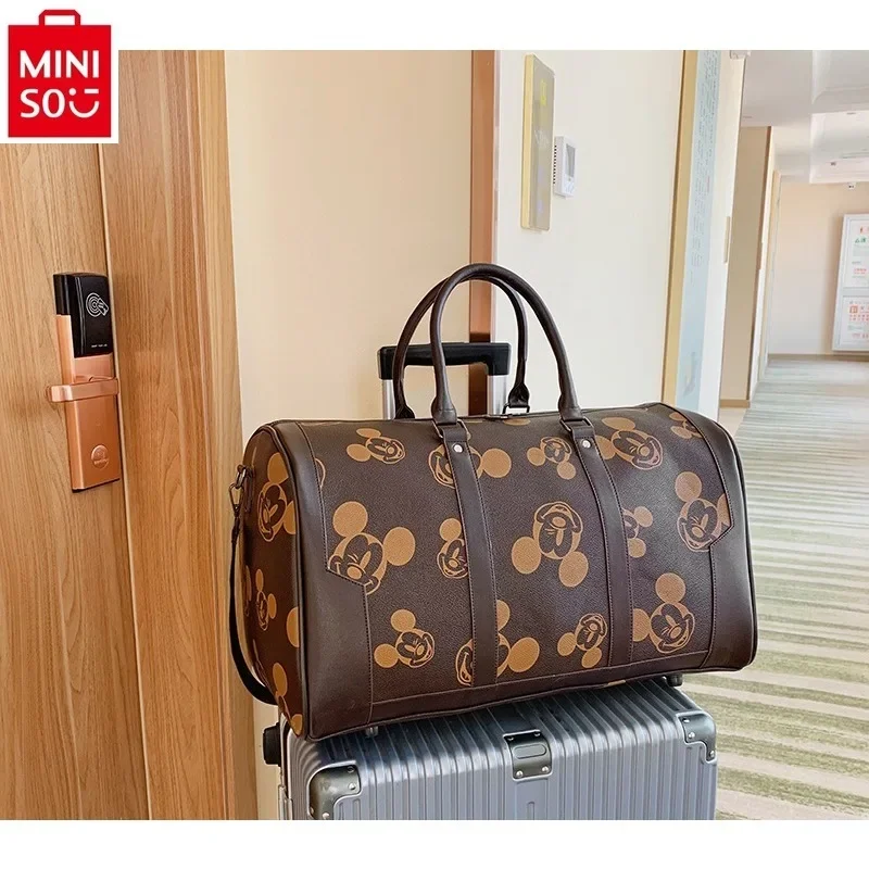 MINISO Disney Mickey Classic Large Capacity Travel Bag Couple Universal Storage Waterproof High Quality Handbag
MINISO Disney Mickey Classic Large Capacity Travel Bag Couple Universal Storage Waterproof High Quality Handbag