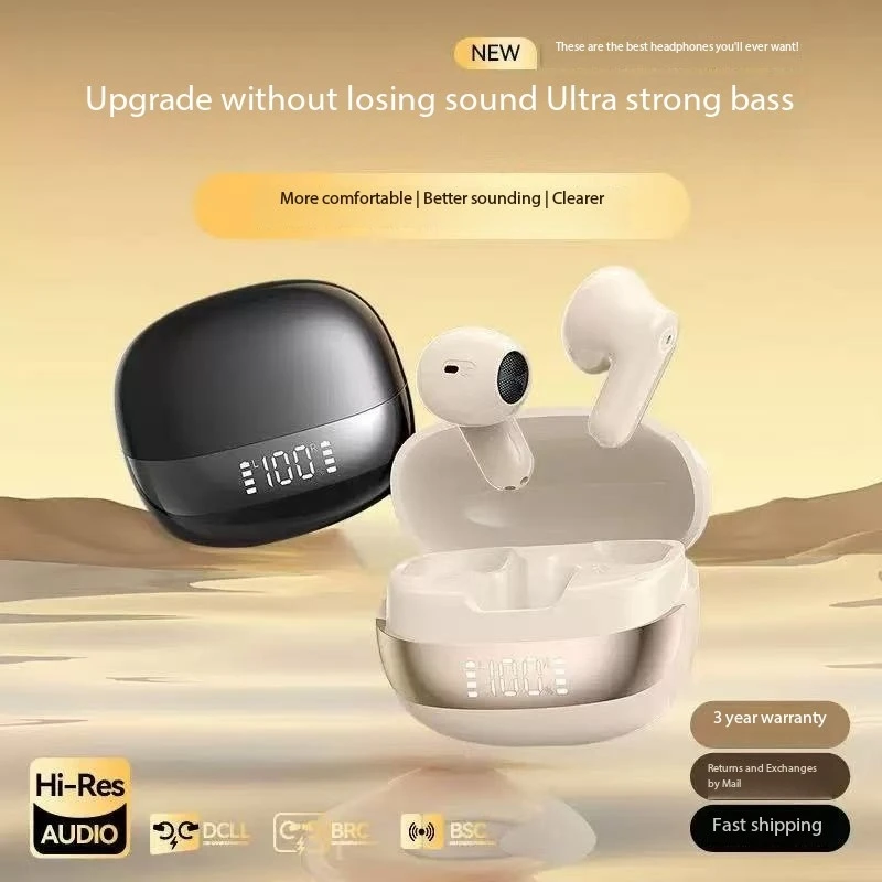 New short handle wireless Bluetooth earphones, semi in ear mini sports noise cancelling earbuds, sleep sports gaming headphones
New short handle wireless Bluetooth earphones, semi in ear mini sports noise cancelling earbuds, sleep sports gaming headphones