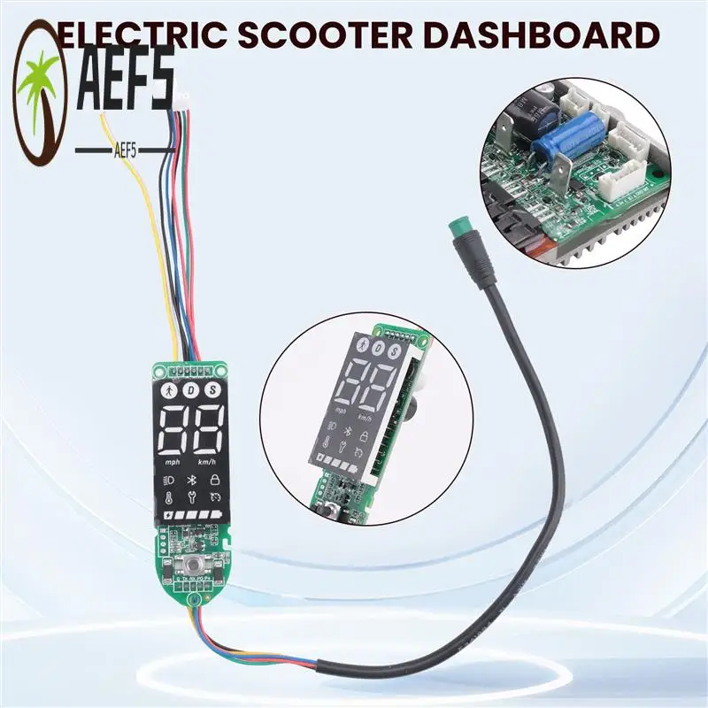 AEF5-Dashboard Circuit Board Display With Controller For Xiaomi 3 Lite Electric Scooter Motherboard Kit Replacement Parts
AEF5-Dashboard Circuit Board Display With Controller For Xiaomi 3 Lite Electric Scooter Motherboard Kit Replacement Parts