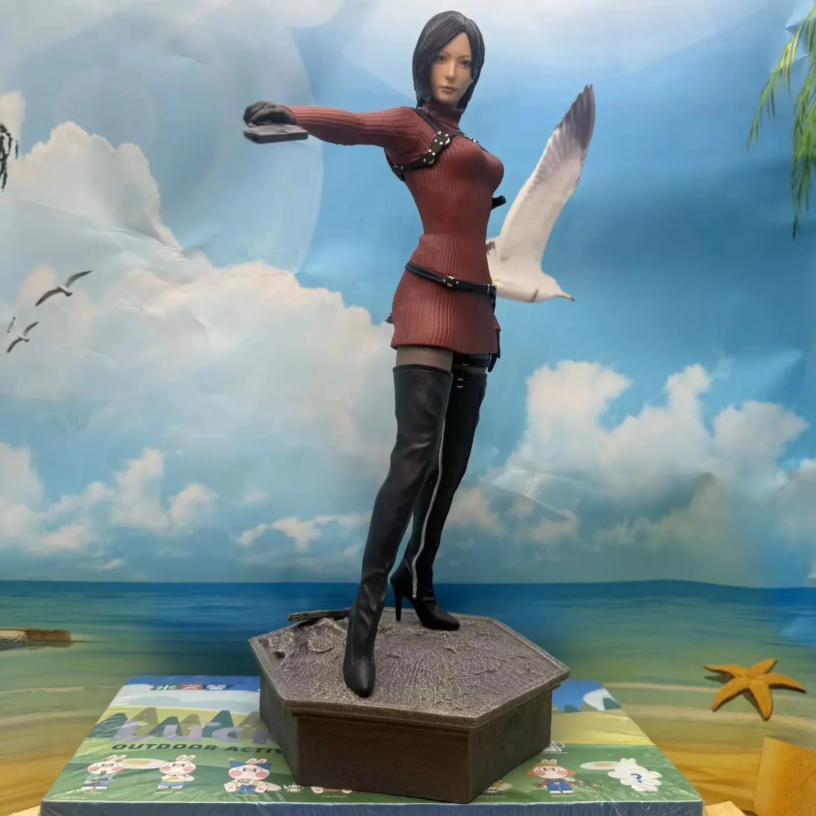 1/6 Biohazard Aida Wang Handmade Wang Auntie Zombie Hunter Model GK Trendy Play Ornament Collectible Statue Model Toy
1/6 Biohazard Aida Wang Handmade Wang Auntie Zombie Hunter Model GK Trendy Play Ornament Collectible Statue Model Toy