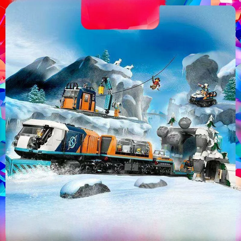 Polar Expedition Expr Train Building Blos Assembly Toy Gift for Boys ible Plastic Model Train Set Eonal Toy
Polar Expedition Expr Train Building Blos Assembly Toy Gift for Boys ible Plastic Model Train Set Eonal Toy