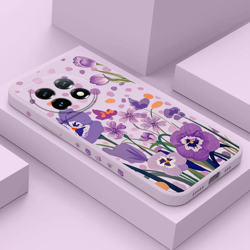 Purple Charm Tulip Phone Case For Oneplus 13 13R 12 12R 11 11R 10 10R 10T 9R 9RT 9 8T 8 7 7T Pro 5G Liquid Silicone Cover
Purple Charm Tulip Phone Case For Oneplus 13 13R 12 12R 11 11R 10 10R 10T 9R 9RT 9 8T 8 7 7T Pro 5G Liquid Silicone Cover