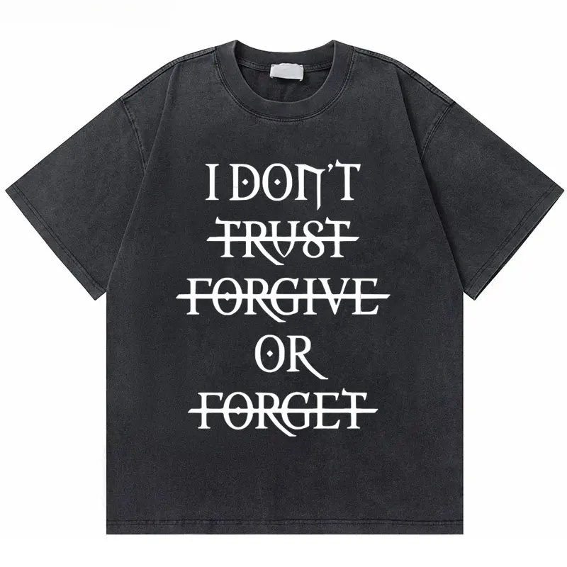 Washed Vintage Ken Carson Destroy Lonely Tshirt I Don't Trvst Forgive or Forget Letter Print T-shirts Men Hip Hop Oversized Tees
Washed Vintage Ken Carson Destroy Lonely Tshirt I Don't Trvst Forgive or Forget Letter Print T-shirts Men Hip Hop Oversized Tees