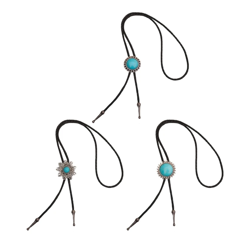 Stylish Men's Leather Bolo Tie with Metal Flower Stone Adjustable Necktie Chain Drop shipping
Stylish Men's Leather Bolo Tie with Metal Flower Stone Adjustable Necktie Chain Drop shipping