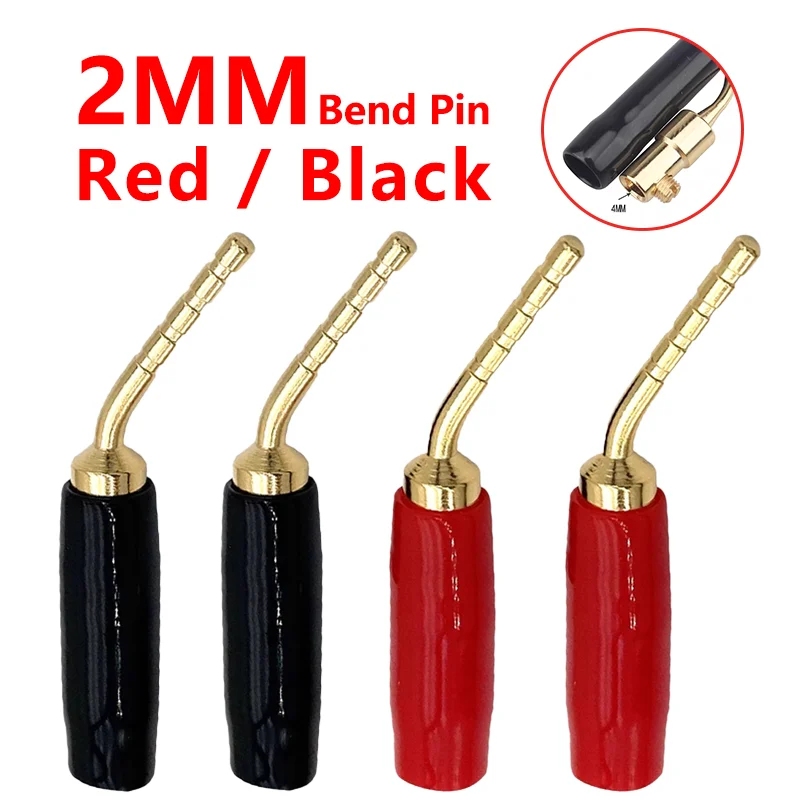 20PCS/Set Banana Bend Pin Plug Connector 2mm Wire Cable Banana Screw Sock Speaker Audio Plug Adapter Red Black
20PCS/Set Banana Bend Pin Plug Connector 2mm Wire Cable Banana Screw Sock Speaker Audio Plug Adapter Red Black
