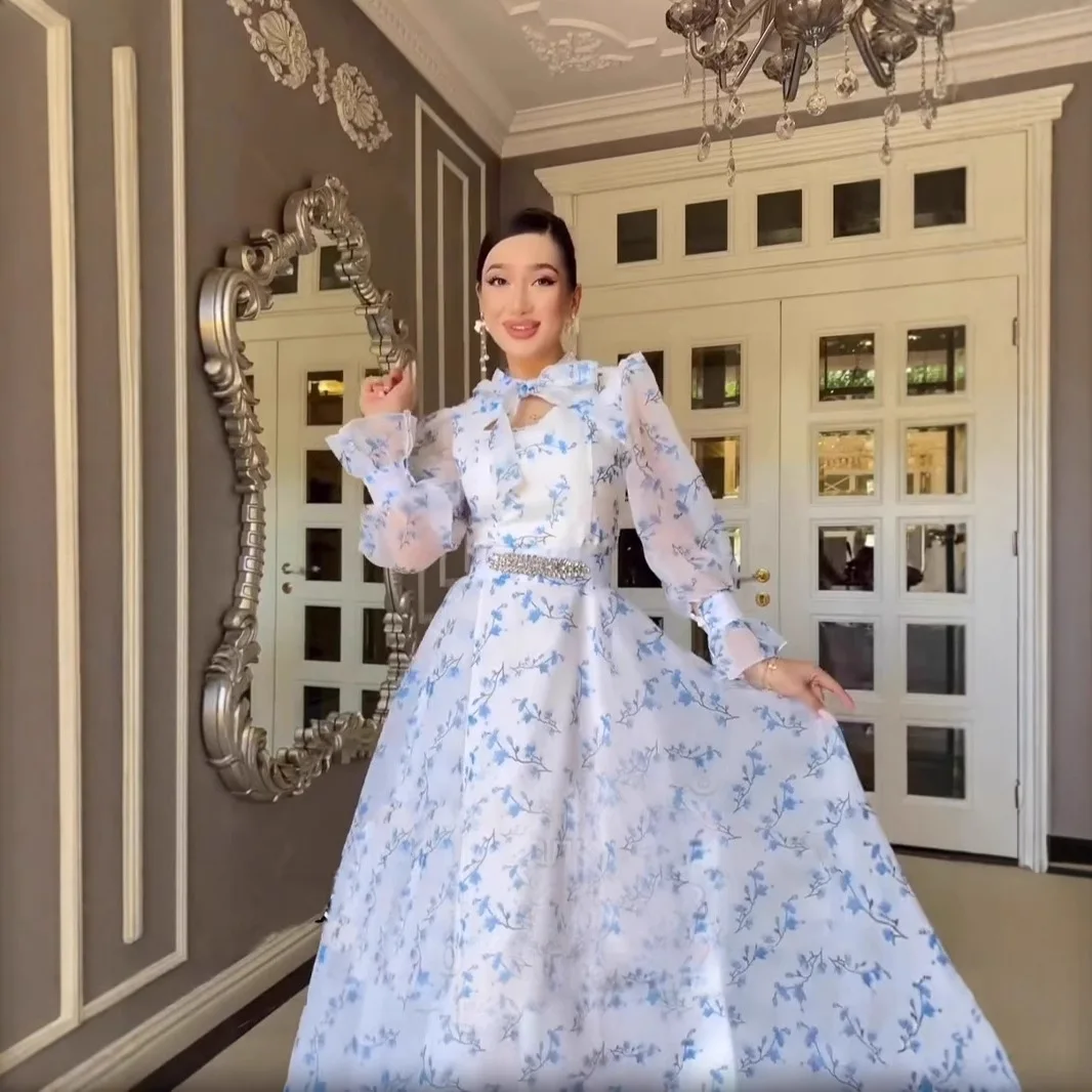 Элегантное летнее платье 2025 года с цветочным принтом, из хлопкового трикотажа, с завышенной талией, длинным рукавом, облегающее, для пар
Элегантное летнее платье 2025 года с цветочным принтом, из хлопкового трикотажа, с завышенной талией, длинным рукавом, облегающее, для пар