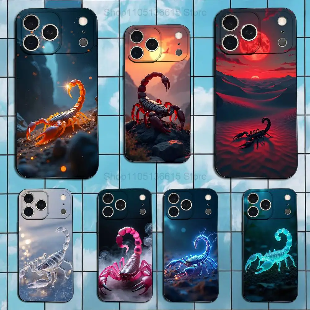 Cool Scorpion Art Phone Case For iPhone 17,16,15,14,13,12,11 Air,Plus,Pro Max,XS,X,XR,SE,Mini,8,7,Soft Silicone Black Cover
Cool Scorpion Art Phone Case For iPhone 17,16,15,14,13,12,11 Air,Plus,Pro Max,XS,X,XR,SE,Mini,8,7,Soft Silicone Black Cover