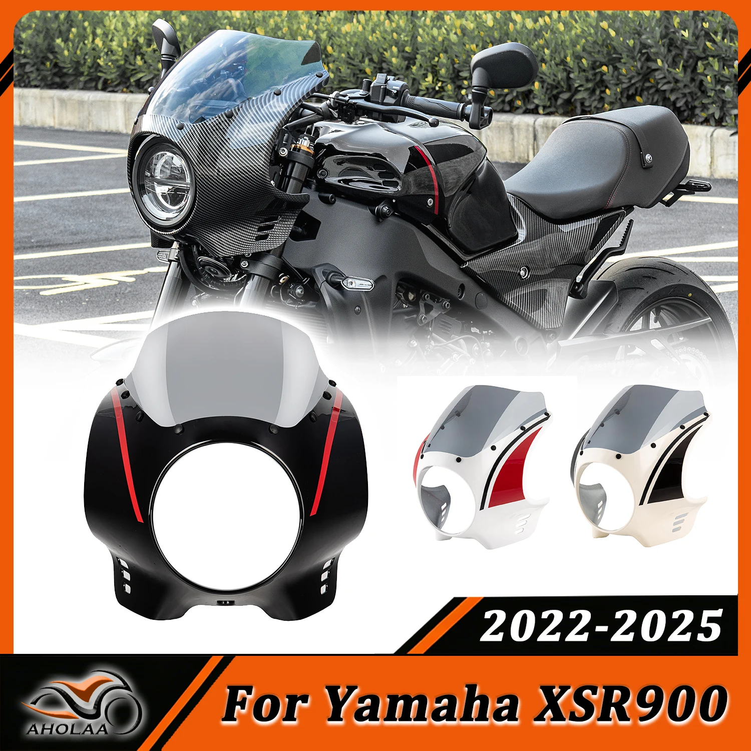 For Yamaha XSR900 xsr XSR 900 Front Headlight Cover Windscreen Windshield Fairing Head Light Wind Screen Shield 2022-2025
For Yamaha XSR900 xsr XSR 900 Front Headlight Cover Windscreen Windshield Fairing Head Light Wind Screen Shield 2022-2025