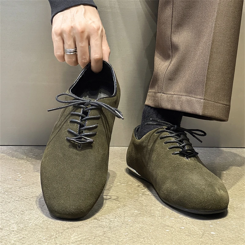 High End Formal Wear Men Breathable Casual Shoes Soft Soled Commuting Business Derby Shoes
High End Formal Wear Men Breathable Casual Shoes Soft Soled Commuting Business Derby Shoes