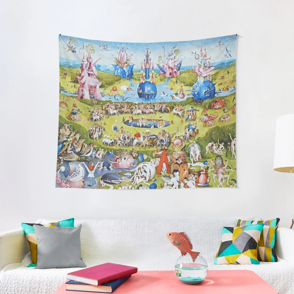 The Garden of Earthly Delights panel from Hieronymus Bosch Tapestry Anime Decor Hanging Wall Home Decorations Aesthetic Tapestry
The Garden of Earthly Delights panel from Hieronymus Bosch Tapestry Anime Decor Hanging Wall Home Decorations Aesthetic Tapestry