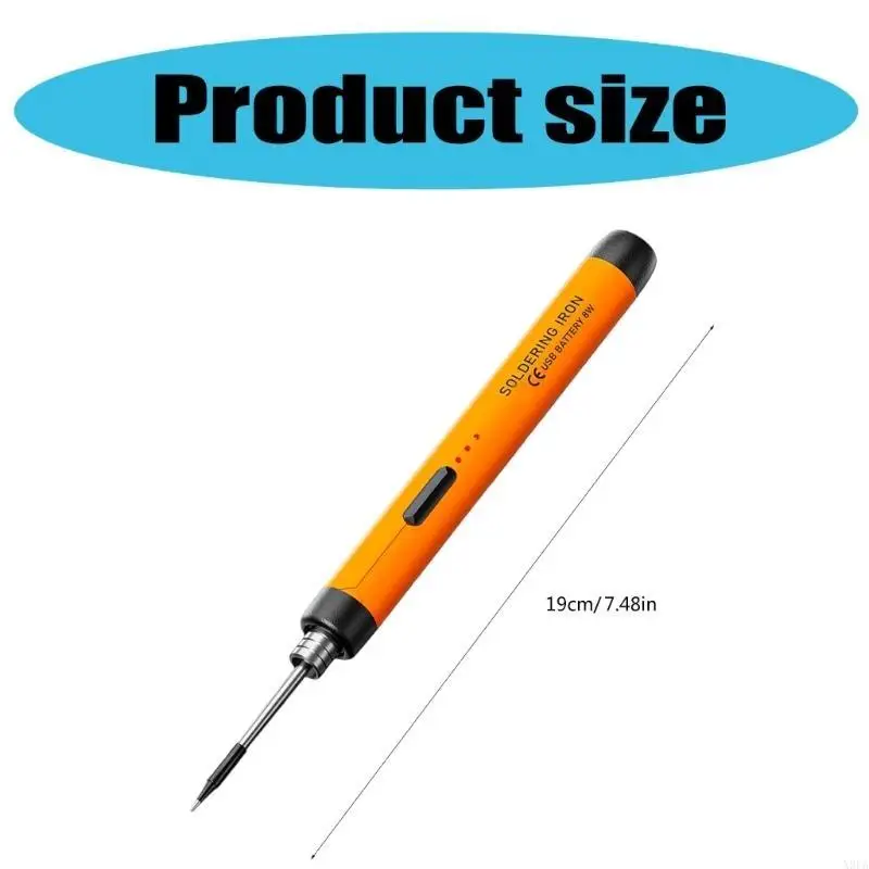 X9FA USB LED Digital Electric Soldering Iron Kits Cordless Adjustable Temperature 300-450℃ Welding Solder Repairs Tool
X9FA USB LED Digital Electric Soldering Iron Kits Cordless Adjustable Temperature 300-450℃ Welding Solder Repairs Tool