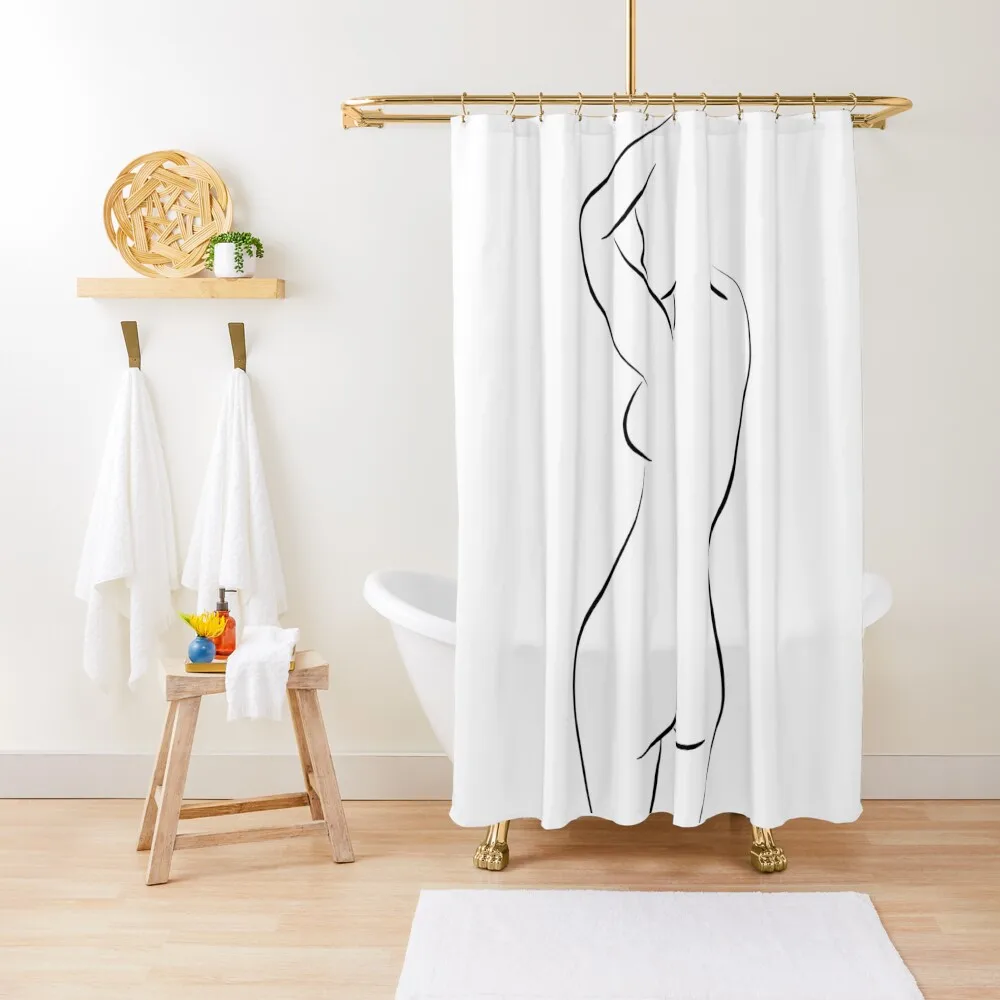 Sexy Female Form Line Drawing - Whole Lotta Lana Shower Curtain Waterproof Bathroom Shower Shower Set For Bathroom Curtain
Sexy Female Form Line Drawing - Whole Lotta Lana Shower Curtain Waterproof Bathroom Shower Shower Set For Bathroom Curtain