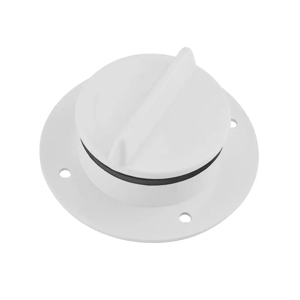 White Round Scupper Valve with Gasket Seal Boat Deck Drain Bung Stopper for Yacht Well Water Outlet
White Round Scupper Valve with Gasket Seal Boat Deck Drain Bung Stopper for Yacht Well Water Outlet