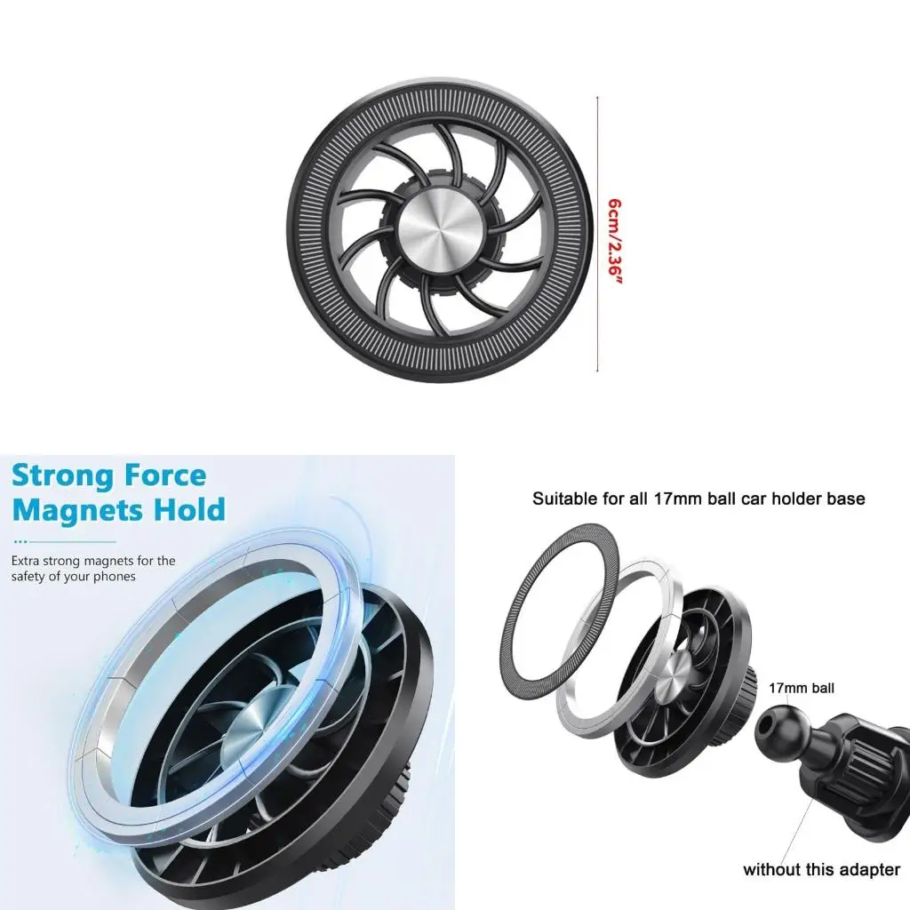 Car Vents Windshield Phone Holder Car Mount Base for 17mm Diameter Joint Ball for 12/13/14/15 Series Holder
Car Vents Windshield Phone Holder Car Mount Base for 17mm Diameter Joint Ball for 12/13/14/15 Series Holder
