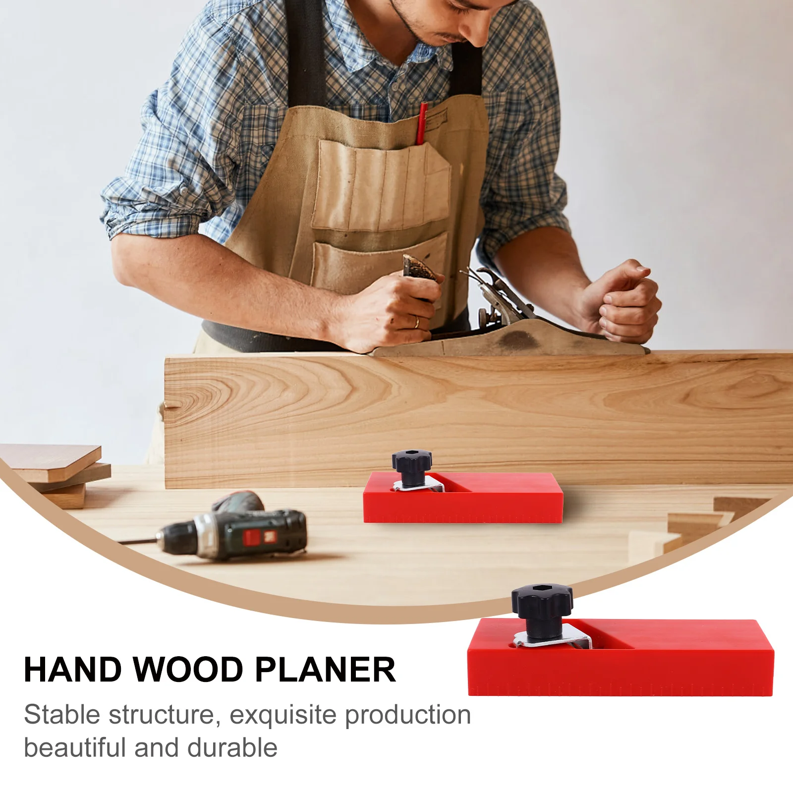 Wood Chamfer Tool Planing Trimming Carpenter Cutting Hand Tool Razor-Sharp Blades Durable Compact Easy to Use Trimming Planing
Wood Chamfer Tool Planing Trimming Carpenter Cutting Hand Tool Razor-Sharp Blades Durable Compact Easy to Use Trimming Planing