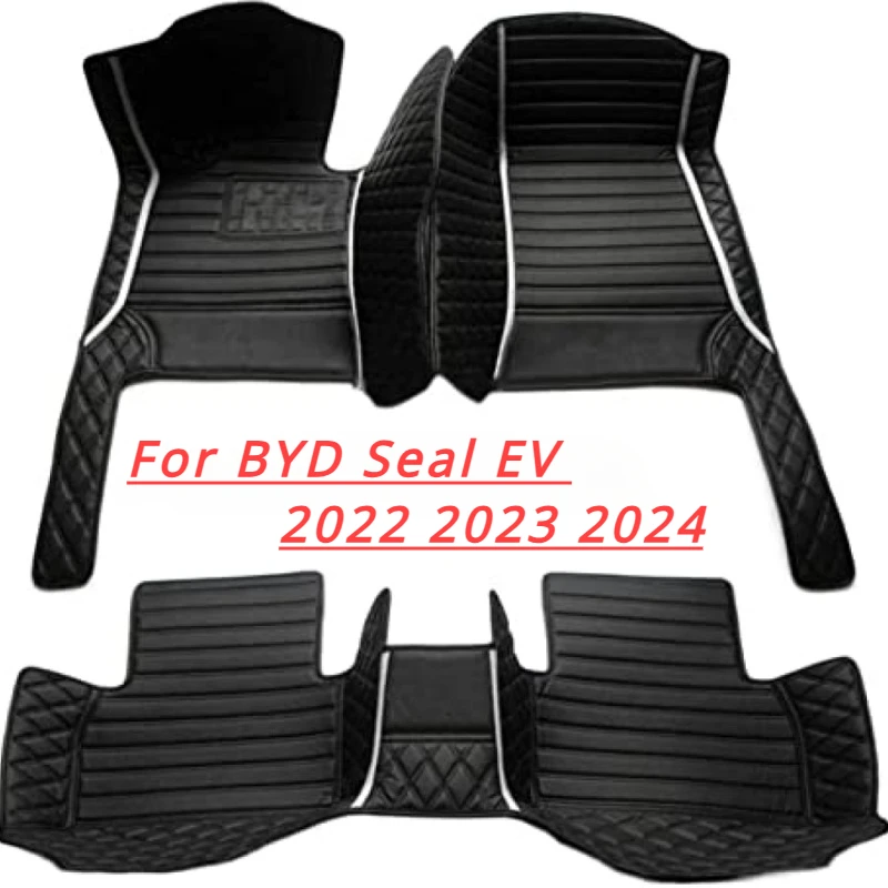 Пользовательские для BYD Seal EV 2022 2023 2024, автомобильные коврики, коврик в багажник, водонепроницаемые нескользящие аксессуары для ног, авто ковры, коврики для интерьера
Пользовательские для BYD Seal EV 2022 2023 2024, автомобильные коврики, коврик в багажник, водонепроницаемые нескользящие аксессуары для ног, авто ковры, коврики для интерьера