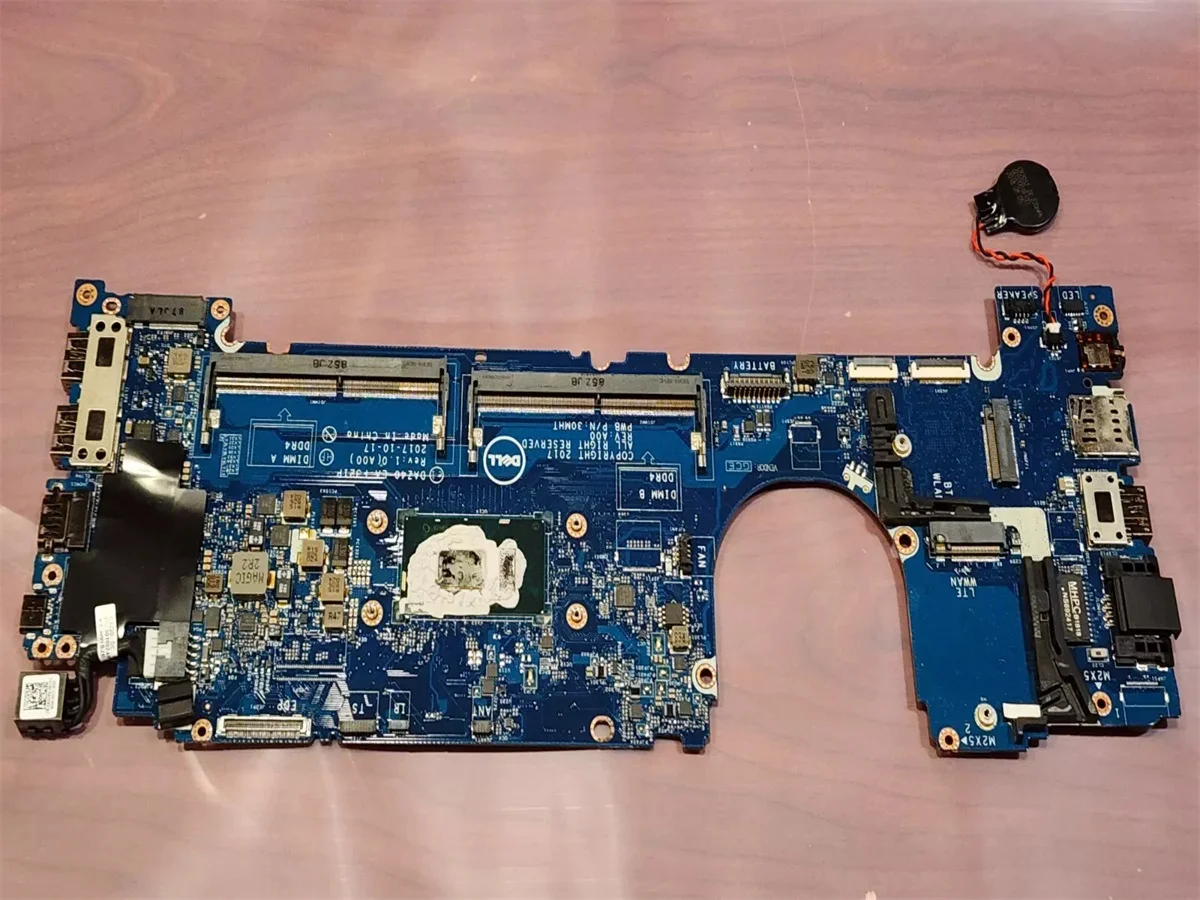 02766V For Dell Laptop Latitude 7490 Laptop Motherboard LA-F321P with i7-8650U CPU 100% Full Tested
02766V For Dell Laptop Latitude 7490 Laptop Motherboard LA-F321P with i7-8650U CPU 100% Full Tested