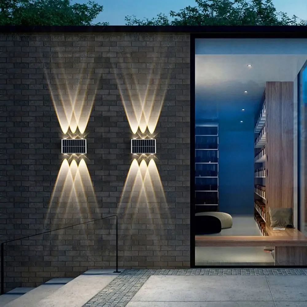 IP65 Waterproof Solar Wall Lamp Up and Down Energy Saving 4/6/8 LED Solar Light Decorative Easy To Install
IP65 Waterproof Solar Wall Lamp Up and Down Energy Saving 4/6/8 LED Solar Light Decorative Easy To Install