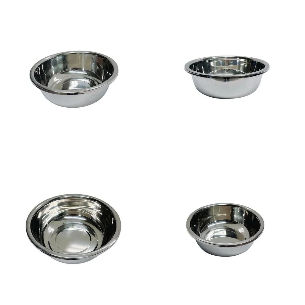 15 Inch Stainless Steel Mixing Bowl for Food Storage Serving Salad Prep Kitchen Cooking Utensil Multipurpose Large Capacity Bowl
15 Inch Stainless Steel Mixing Bowl for Food Storage Serving Salad Prep Kitchen Cooking Utensil Multipurpose Large Capacity Bowl