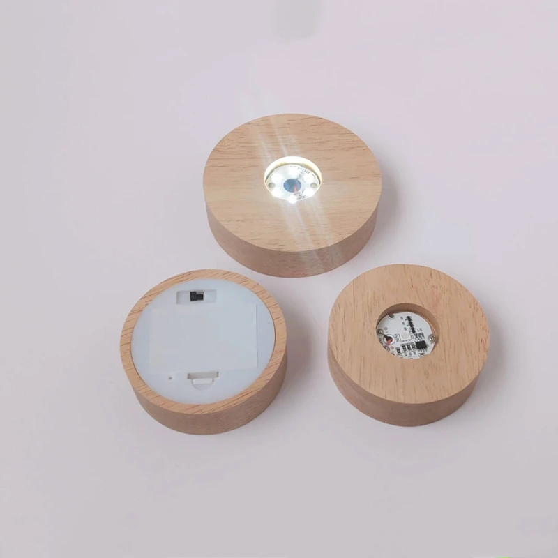 Crystal Resin Quartz Balls Sphere Holder Wooden Display Stand with Warm White Color Led Lights Powered by AAA Batteries 
Crystal Resin Quartz Balls Sphere Holder Wooden Display Stand with Warm White Color Led Lights Powered by AAA Batteries