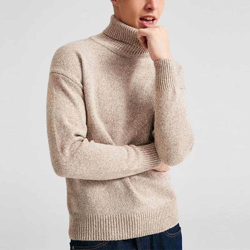 Autumn Winter Solid Color Fashion Turtleneck Sweater Man Long Sleeve Casual All Match Knitting Tops Warm Thick Y2Kmale Pullover
Autumn Winter Solid Color Fashion Turtleneck Sweater Man Long Sleeve Casual All Match Knitting Tops Warm Thick Y2Kmale Pullover