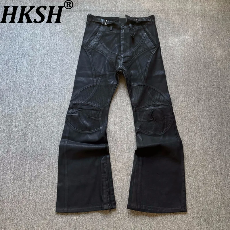 Мужские джинсы HKSH, весна-осень, новинка, с эффектом потертости, вощеные, мотоциклетные, с эффектом складок, расклешенные, стильные, HK18633
Мужские джинсы HKSH, весна-осень, новинка, с эффектом потертости, вощеные, мотоциклетные, с эффектом складок, расклешенные, стильные, HK18633