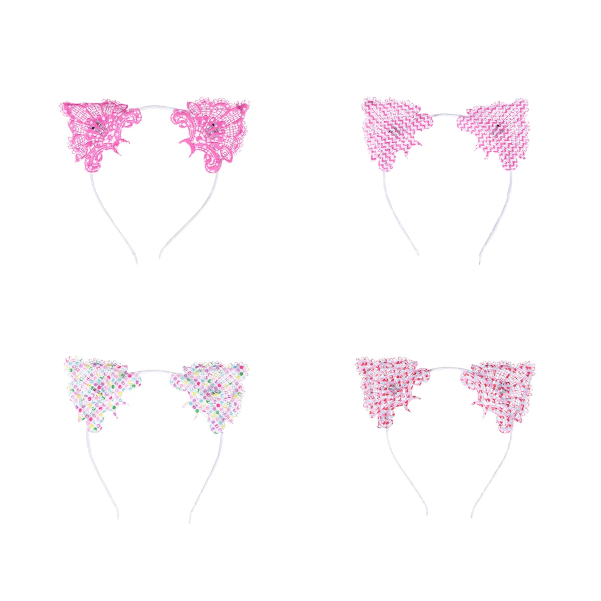 Glowing Cat Ear Headband Lace Hair Hoop Luminous Lighted Accessories Non Fading Deformation Fit Adults Children Comfortable Wear
Glowing Cat Ear Headband Lace Hair Hoop Luminous Lighted Accessories Non Fading Deformation Fit Adults Children Comfortable Wear