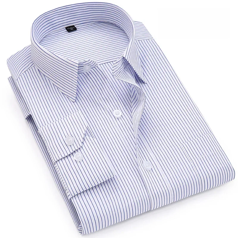 7xl Men's Striped Shirts Plus Size Long Sleeve Large Men Office Work Dress Shirt Regular Fit with Pocket Easy Care Classical
7xl Men's Striped Shirts Plus Size Long Sleeve Large Men Office Work Dress Shirt Regular Fit with Pocket Easy Care Classical