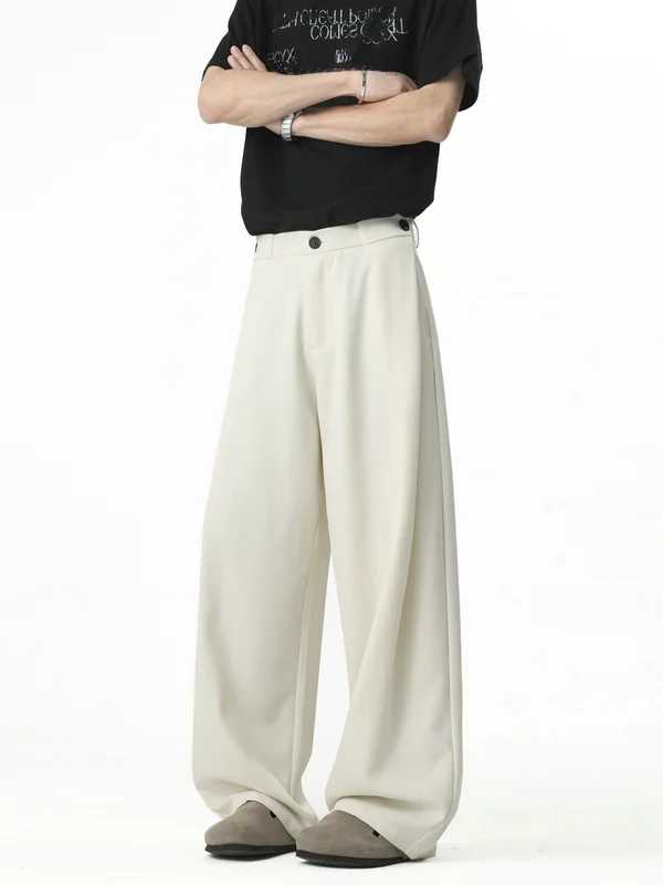 Heavy Du Men's Autumn Winter Wide Leg Pants High Street Straight Cut Suit Trousers Large Size Trendy Brand Pleated Casual T...
Heavy Du Men's Autumn Winter Wide Leg Pants High Street Straight Cut Suit Trousers Large Size Trendy Brand Pleated Casual T...