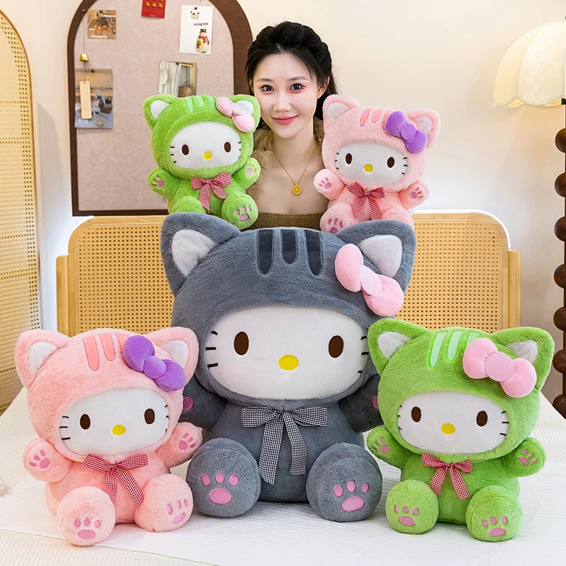 Hello Kitty New Plush Doll Fluffy Soft Stuffed Toy Cute Throw Pillow Cartoon Birthday Gift For Women Home Bedroom Decoration
Hello Kitty New Plush Doll Fluffy Soft Stuffed Toy Cute Throw Pillow Cartoon Birthday Gift For Women Home Bedroom Decoration