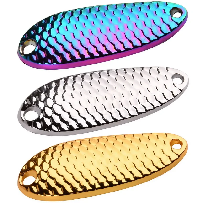 1pc Metal Spinner Lure Spoon 1.5g -20g Trout Bait Stream Lures Copper Metal Fishing Lures For Trout Pike Perch Salmon
1pc Metal Spinner Lure Spoon 1.5g -20g Trout Bait Stream Lures Copper Metal Fishing Lures For Trout Pike Perch Salmon