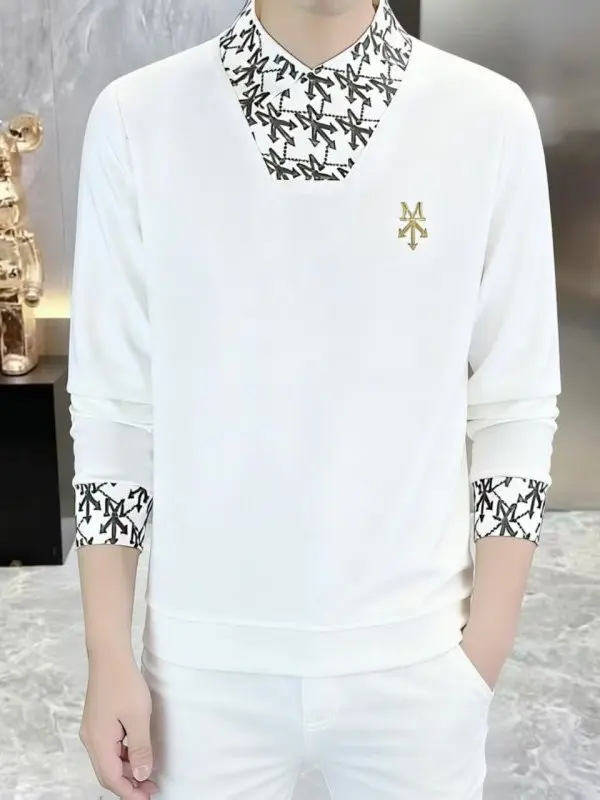 2026 Spring New Men's Long Sve T-irt Luxury Anti-Wrinkle Cotton Polyester Crew Ne Daily Wear Comfortable Stand Fit
2026 Spring New Men's Long Sve T-irt Luxury Anti-Wrinkle Cotton Polyester Crew Ne Daily Wear Comfortable Stand Fit