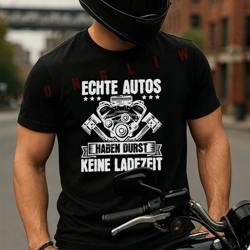 Car Pattern Featuring German Car Engine Design Moto Men's T-shirt Summer Cotton Short Sleeved Casual TShirt O-Neck Unisex Tops
Car Pattern Featuring German Car Engine Design Moto Men's T-shirt Summer Cotton Short Sleeved Casual TShirt O-Neck Unisex Tops
