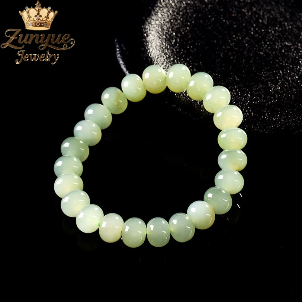 High-End Natural Hetian Green Jade Abacus Bead Bracelet Luxury Quality Fashion Jewelry Exquisite Elegant Charms Popular Young
High-End Natural Hetian Green Jade Abacus Bead Bracelet Luxury Quality Fashion Jewelry Exquisite Elegant Charms Popular Young