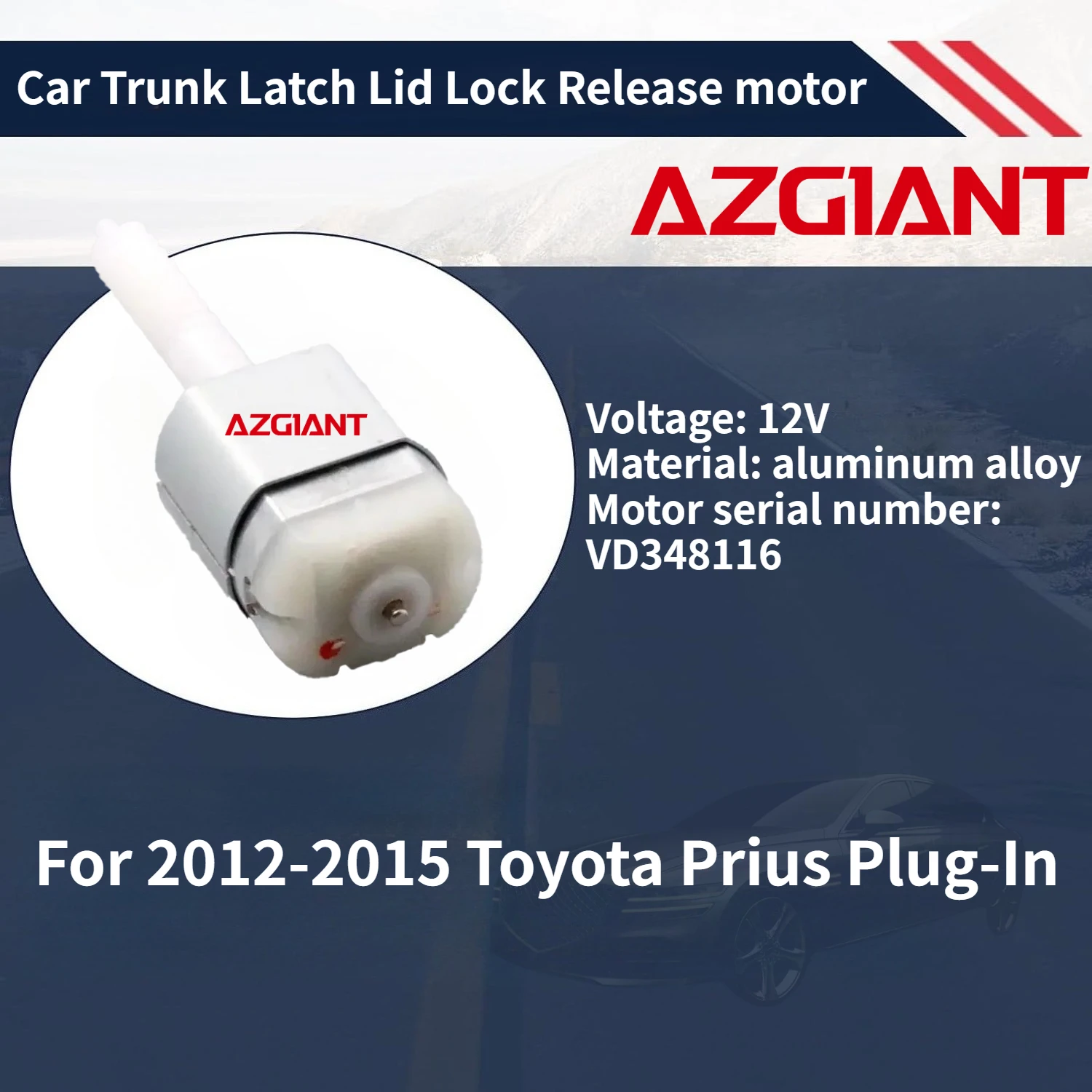 For 2012-2015 Toyota Prius Plug-In Car Trunk Latch Lid Lock Release motor Brand new high-quality replacement parts Accessories
For 2012-2015 Toyota Prius Plug-In Car Trunk Latch Lid Lock Release motor Brand new high-quality replacement parts Accessories