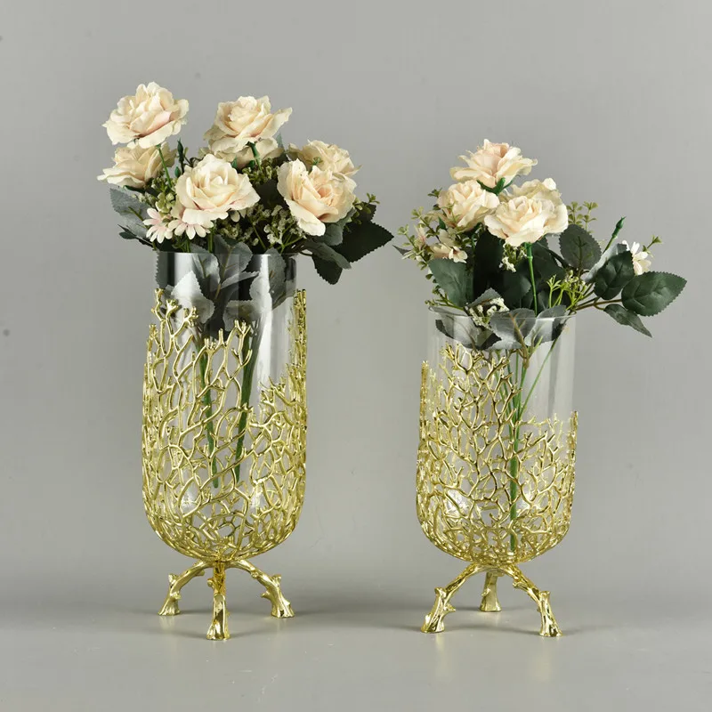 Transparent Glass Vase, Rattan Branch, Metal Hollow Frame, Flower Arrangement Accessories, Hydroponic Flower Decorative Vase
Transparent Glass Vase, Rattan Branch, Metal Hollow Frame, Flower Arrangement Accessories, Hydroponic Flower Decorative Vase