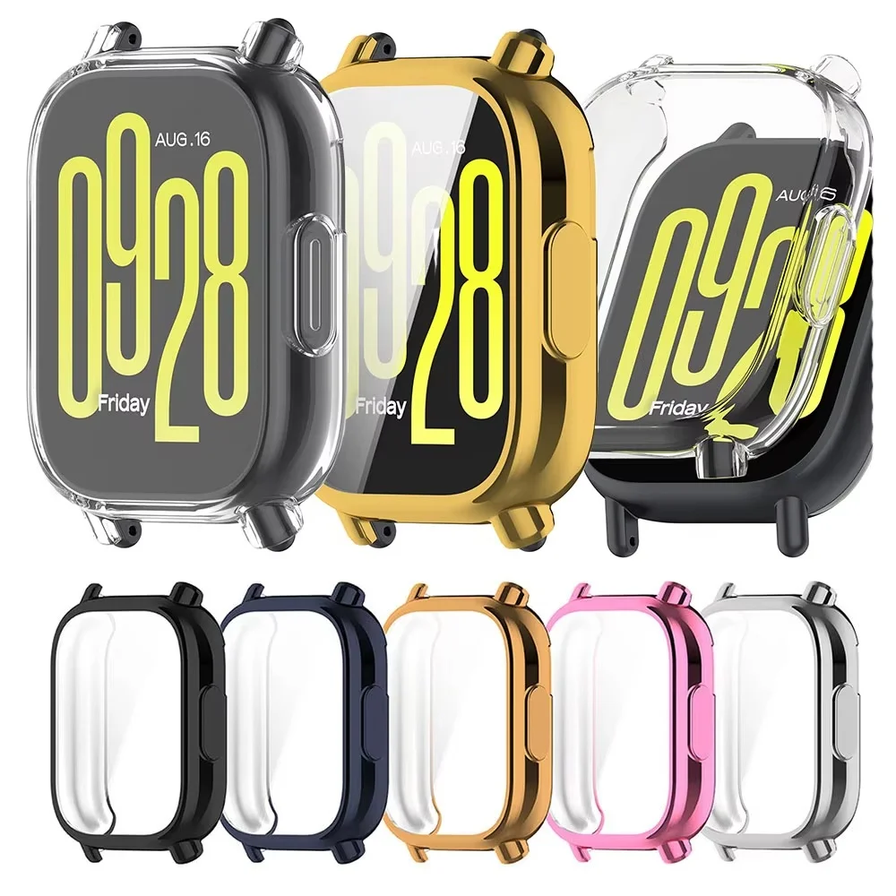 Screen Protector Cover For Xiaomi Redmi Watch 5 Active/Lite Case TPU Screen Protector Case Shell Bumper Cover Watch Accessories
Screen Protector Cover For Xiaomi Redmi Watch 5 Active/Lite Case TPU Screen Protector Case Shell Bumper Cover Watch Accessories