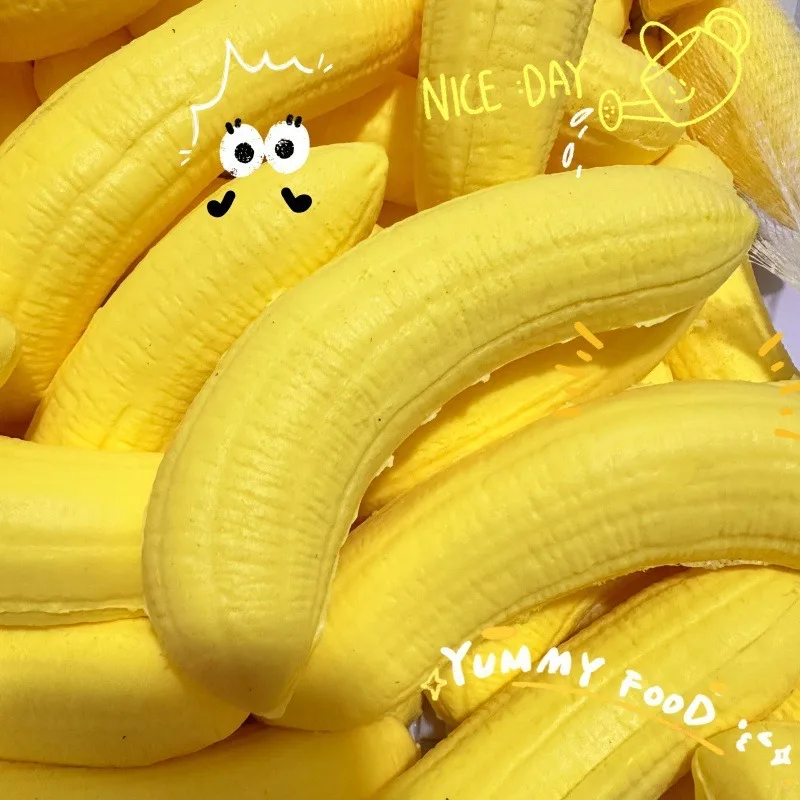 Squishy Banana Fidget Toy, Soft Slow Rebound PU, Stress Relief for Student Office Worker
Squishy Banana Fidget Toy, Soft Slow Rebound PU, Stress Relief for Student Office Worker