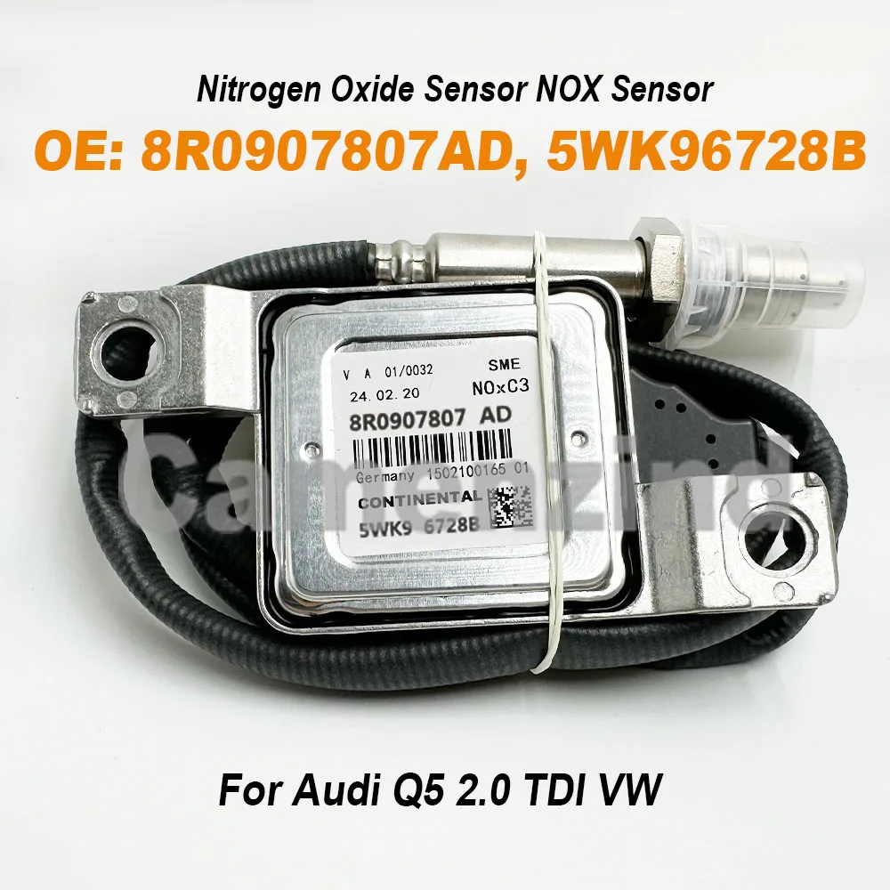 NEW 8R0907807AD 5WK96728B Nitrogen Oxide Sensor Nox Sensor For Audi Q5 2.0 TDI VW 8R0907807 High Quality
NEW 8R0907807AD 5WK96728B Nitrogen Oxide Sensor Nox Sensor For Audi Q5 2.0 TDI VW 8R0907807 High Quality