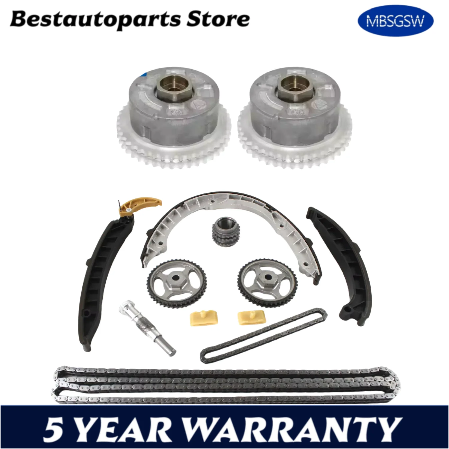 94810505123 Camshaft Timing Chain Kit with Camshaft Adjuster For Cayenne 957 958 Panamera 970 2008-2016 4.8 Car Replaces Parts
94810505123 Camshaft Timing Chain Kit with Camshaft Adjuster For Cayenne 957 958 Panamera 970 2008-2016 4.8 Car Replaces Parts
