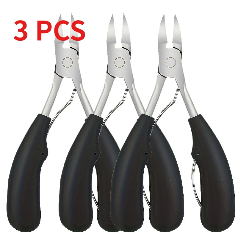 1/2/3Pcs Black stainless steel manicure tool sturdy cuticle nipper and nail clipper with classic black handles suitable for men
1/2/3Pcs Black stainless steel manicure tool sturdy cuticle nipper and nail clipper with classic black handles suitable for men