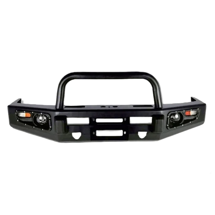 New Factory Price Winch Bull Bar Front/Rear Bumper With Tire Carrier High Quality Plastic For LC76r /LC78/LC79
New Factory Price Winch Bull Bar Front/Rear Bumper With Tire Carrier High Quality Plastic For LC76r /LC78/LC79