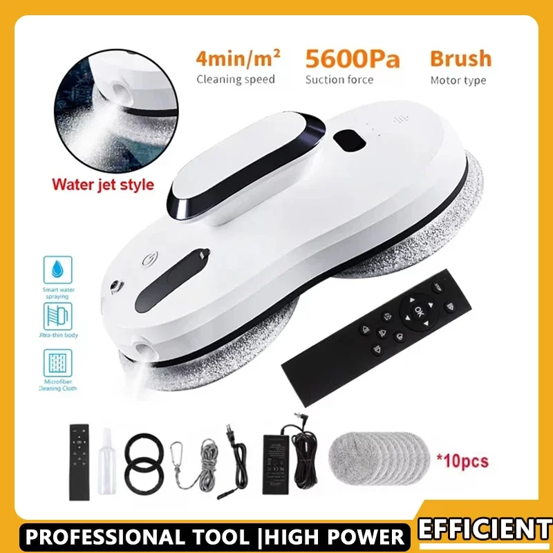 Upgraded Intelligent Window Cleaning Robot Water Spraying Function Electric Glass Window Cleaner With Remote Control For Home
Upgraded Intelligent Window Cleaning Robot Water Spraying Function Electric Glass Window Cleaner With Remote Control For Home