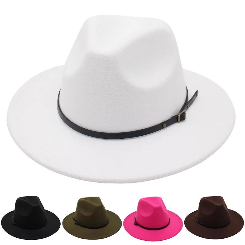 Vintage British Style Wool Felt Fedora with Belt Decor – Artistic Flat Brim Jazz Hat for Men and Women, Retro Literary Fashion
Vintage British Style Wool Felt Fedora with Belt Decor – Artistic Flat Brim Jazz Hat for Men and Women, Retro Literary Fashion