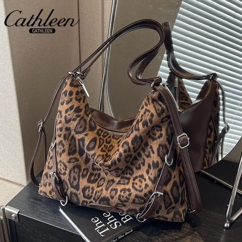Leisure Commuter Shoulder Tote Bag Large Capacity Package Fashion New Street Trend Leopard Print Backpack Light Travel Bagpack
Leisure Commuter Shoulder Tote Bag Large Capacity Package Fashion New Street Trend Leopard Print Backpack Light Travel Bagpack